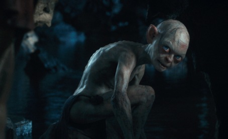 Gollum, performed by ANDY SERKIS in the fantasy adventure “THE HOBBIT: AN UNEXPECTED JOURNEY,” a production of New Line Cinema and Metro-Goldwyn-Mayer Pictures (MGM), released by Warner Bros. Pictures and MGM.